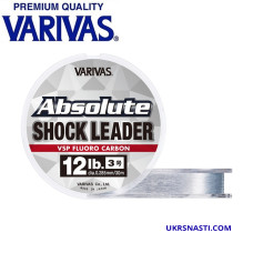 Флюорокарбон Varivas Absolute Shock Reader VSP Fluoro размотка 30м прозрачный